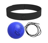 Ballon réflexe - Drôle Monté sur Tête Réglable Aéré - Amélioration du Temps de Réaction pour Gymnastique,pour débutants, Fitness, MMA, amélioration des réflexes