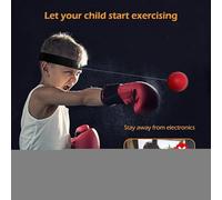 Ballon réflexe pour, équipement de Ballon de Boxe | Balles d'entraînement de Boxe pour et Adultes | Fournitures de Fitness d'intérieur, entraîneur Portable de pour Cour, Parcs, Salon, Chambre à