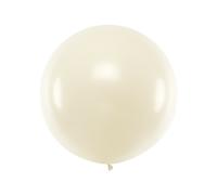 Ballon rond 1 m, nacré métallisé