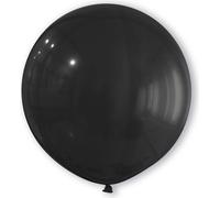 Ballon rond géant Décoration de salle noir 80 cm