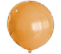 Ballon rond géant Décoration de salle orange 80 cm