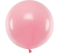 Ballon rond, Pastel Baby Pink, 60 cm, 1 pièce