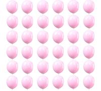 Ballon Rose,36 Pièces 5 Pouces Ballons de Baudruche,Ballon Anniversaire,Ballons Rose en Latex Mat Helium Gonflable de Fete,Mariage,Baby Shower,Anniversaire Decoration pour Femmes Garçons