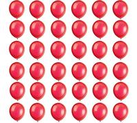 Ballon Rouge,36 Pièces 12 Pouces Ballons de Baudruche,Ballon Anniversaire,Ballons Rouge en Latex Mat Helium Gonflable de Fete,Mariage,Baby Shower,Anniversaire Decoration pour Femmes Garçons