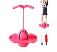 Ballon Sautant pour, Souple, Interactive et silencieuse avec poignée, Jouet Amusant à Sauter, pour Filles et Garçons, Maison, École, Jardin, Parc, Voyage,