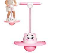 Ballon Sauteur Avec Poignée | Antidérapant Défi de Saut en Hauteur Planche de Jeu Acrobatique,Balle Sauteuse d'Intérieur et d'Extérieur,pour les Familles les Amis les Garçons les Filles et les