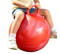 Ballon Sauteur avec Poignée Gonflable | Avec Poignée, Jouet Gonflable Extra Large | Ballons À Sauter Pour Jeu Des | pour Garçons Filles Intérieur Jardin Cour Plage Maison École Maternelle Anniversaire