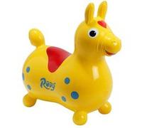 Ballon sauteur - cheval sauteur rody jaune multicolore G