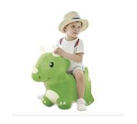 Ballon sauteur en tissu BZZ UP , Dinosaure sauteur - VERT - Âge + 10 mois - Mixte