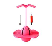 Ballon sauteur - Ensemble de jouets interactifs et silencieux de 38 x 66 cm avec pompe portable avec poignée, système d'équipement de fitness rebondissant durable | Activités de jeu actives en