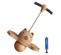 Ballon Sauteur pour - Capybara Cartoon Jeux Anti-Dérapant Activités,Bâton De Saut Et Planche D'Équilibre | Pour Famille Filles Adultes Sports Intérieur Extérieur École