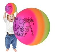 Ballon sauteur pour entraînement sportif - Boule d'eau flottante - Ballon géant et léger - Accessoire amusant en PVC - douce et résistante - Pour les pique-niques dans la cour