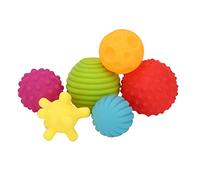 Ballon Sensoriel pour bébé, Ensemble de Plusieurs Balles Texturées, Couleurs Vives et Variées pour Garçons Filles