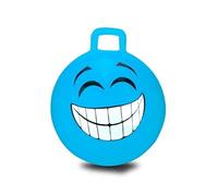 Jamara 460458 - Ballon Sauteur Smile Bleu 450mm - Favorise Le Sens De L‘Équilibre, résistant, Entretien Facile
