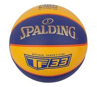 Ballon Spalding Tf-33 Gold 2021 Composite Jaune