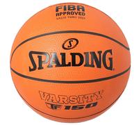 Ballon Spalding Varsity Fiba Tf-150 Rubber - Taille 5 Orange