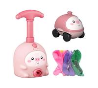 Ballon Start Kit de jouets - Cadeau de fête - Voiture de course gonflable - Pour l'enseignement à domicile, arrière-cour, fête d'été, fête d'anniversaire, Noël, vacances pour