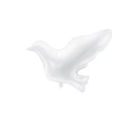 Ballon transparent pigeon 77x66cm blanc