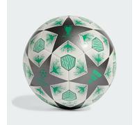 Ballon UCL Club 24/25 Knockout Phase Iron Metallic / White / Hi-Res Green 5