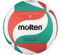 Ballon Volley MOLTEN VM4000 - MOLTEN - Ballon de volley pour usage intensif - Blanc / Vert / Rouge