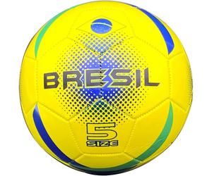 Ballon WDK Partner Partner Brésil Jaune Taille 5 Unisex