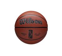 Wilson Ballon de basket NBA Authentic City New York City – Ever Bounce, Pure Feel, Taille 7, Marron