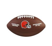 Ballon Wilson NFL Cleveland Brown Licensed Marron Taille 9