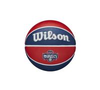 WILSON WNBA Team Tribute, Ballon de Basket, Canaux de Précision pour Une Adhérence Exceptionnelle, Surface Adaptable, Représentez Votre Equipe, Équipe: Washington Mystics, Couleur: Royal, Taille: 6