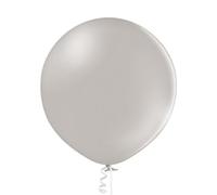 Ballon XL 60 cm en latex pastel chromé métallisé géant pour décoration d'anniversaire et fête en latex bio
