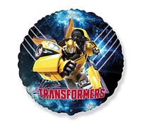 Ballonim Ballon Optimus Prime & BumblebeeTransformers - Ballon env. 45 cm - Décoration d'anniversaire - Ballon en aluminium Happy Birthday Décoration (Bumblebee)