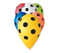 Ballons 12 Premium Football 5 pièces.