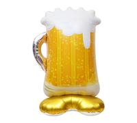 Ballons à bière, ballon ananas - Chope à bière 4D debout Cactus Ananas - Décorations de fête Taco, ballons, décoration de fête, fête d'anniversaire à thème occidental