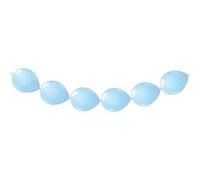 Folat 08460 Light Blue Balloon Garland-3 m