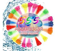 Ballons à eau à remplissage rapide pour l'été : ensemble de 555 pièces pour un refroidissement rapide en été, parfaits pour les enfants et les adultes, parfaits pour les fêtes au bord de la piscine