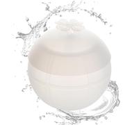 Ballons à eau réutilisables - Jouet bombe à eau rechargeable en silicone auto-scellant, ensemble de balles anti-éclaboussures respectueuses de l'environnement, jouet de jeu d'eau extérieur doux et dur