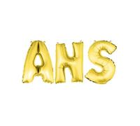 Ballons aluminium lettres ANS dorés 36 cm - Doré - Taille Unique