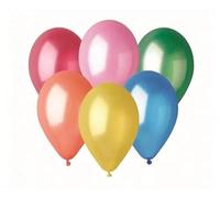 Ballons AM80 métal multicolore 20 cm 100 pièces