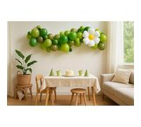 Ballons anniversaire - Kit Arc de Ballons Décoratif 3m, 67 Pièces Vert avec Accessoires DIY, Idéal pour Décoration Anniversaire, Baby Shower, Mariage - ABC