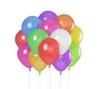 Ballons Anniversaire Multicolores Perles, 100 Pièces Ballon Helium Nacrés, 12 Pouces Latex Ballons Pour Décoration Fête, Mariage, Baby Shower, Arcre Ballon