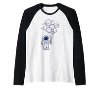 Ballons astronautes avec système Solaire pour Amoureux de l'espace Manche Raglan