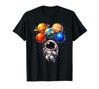 Ballons astronautes - Galaxie Spatiale - Science Spatiale T-Shirt