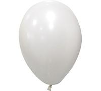 Ballons Ballons de décoration de fête 50 pièces blanc 23cm