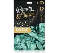 Ballons Beauty&Charm platin 30cm 50 Stück (Party - Ballons)