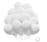 Ballons Blancs 31 Pièces Blanc Mariage, Ballons Anniversaire Blanc, Balloons Blancs Helium Baby Shower Décoration Fête Mariage, Balloons Latex 12 Pouces Decoration Anniversaire Bapteme