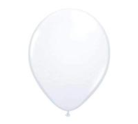 Ballons Blancs Métalliques 30cm - 100 pièces