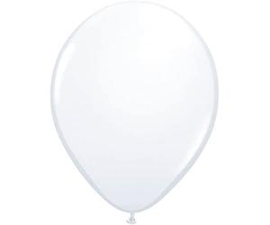 Ballons Blancs Métalliques 30cm - 50 pièces