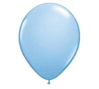 Ballons Bleu Clair Métallique - 10 pièces