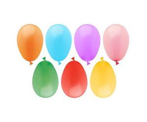 Ballons bombe à eau, assorti, 100 pièces