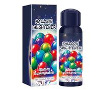 Ballons brillants en latex - Spray brillant - Longue durée - Pour Halloween, anniversaires, mariages, fêtes - 100 ml