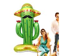 Ballons Cactus - Ballons De Fiesta Debout 4D, Décor De Fêtes De Géants | En Papier D'aluminium Avocat Actus Bunting Swirls Garland String Cactus Party Decoration Pour H